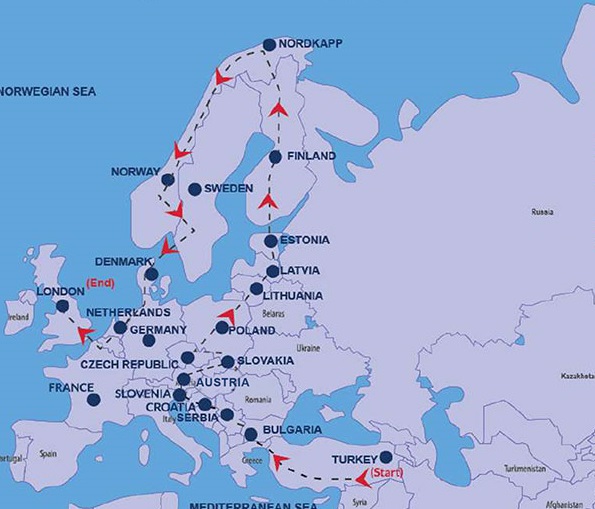 De Istambul A Londres A Viagem De Autocarro Mais Longa Do Mundo Custa