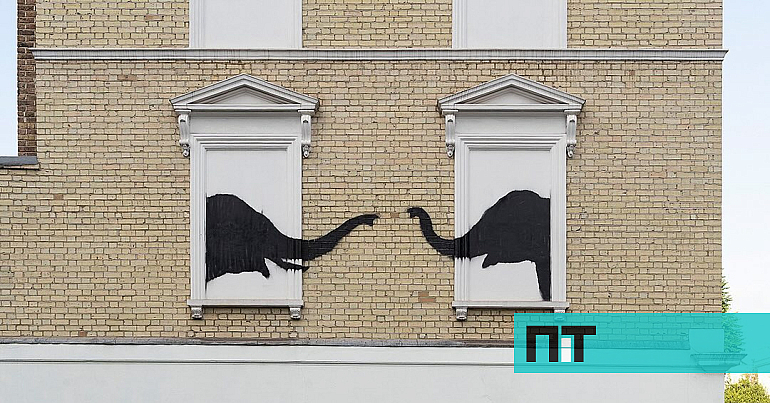 Banksy a lâché deux éléphants à Londres.  Le reste du monde arrêté – NiT