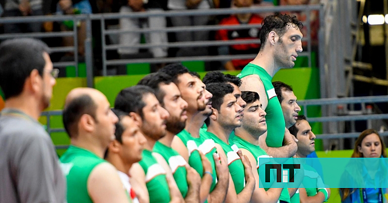 Chama-se Morteza Mehrzad, é iraniano e atleta paralímpico de