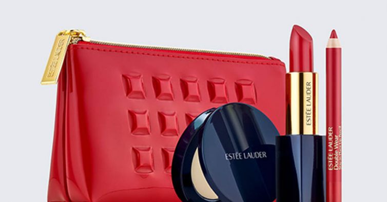 estee lauder red bolsa