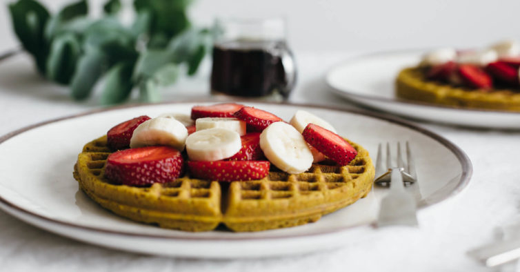 Receita Fit Para Os Miúdos Waffles Saudáveis