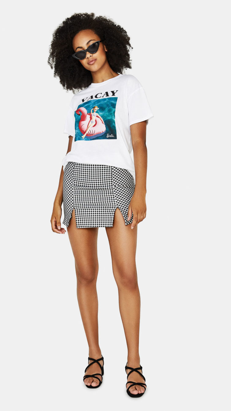 bershka barbie shirt