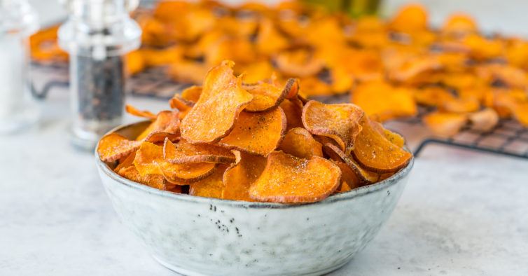chips de vegetais
