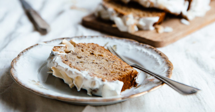 Bolo de Banana sem Ovos – Nutricionista Funcional