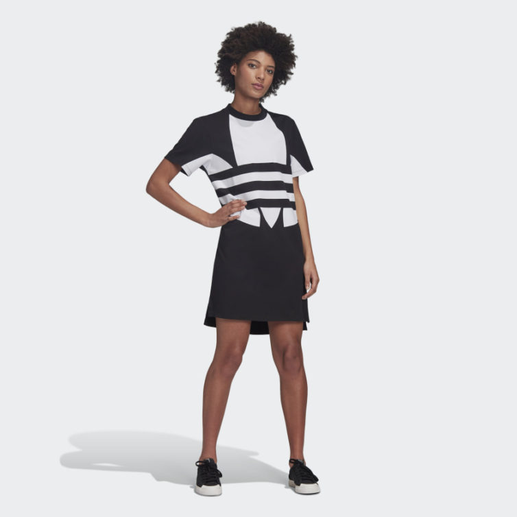 vestido adidas vinho