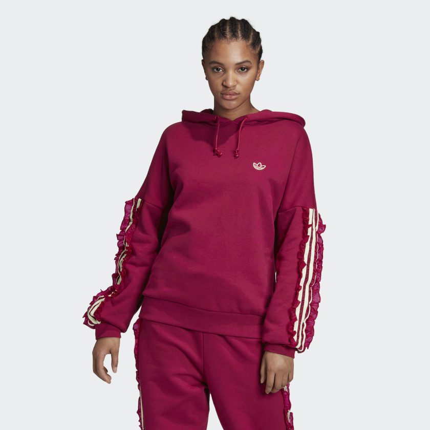 Para tudo a nova sweatshirt da Adidas tem folhos e e a mais fofinha de sempre NiT