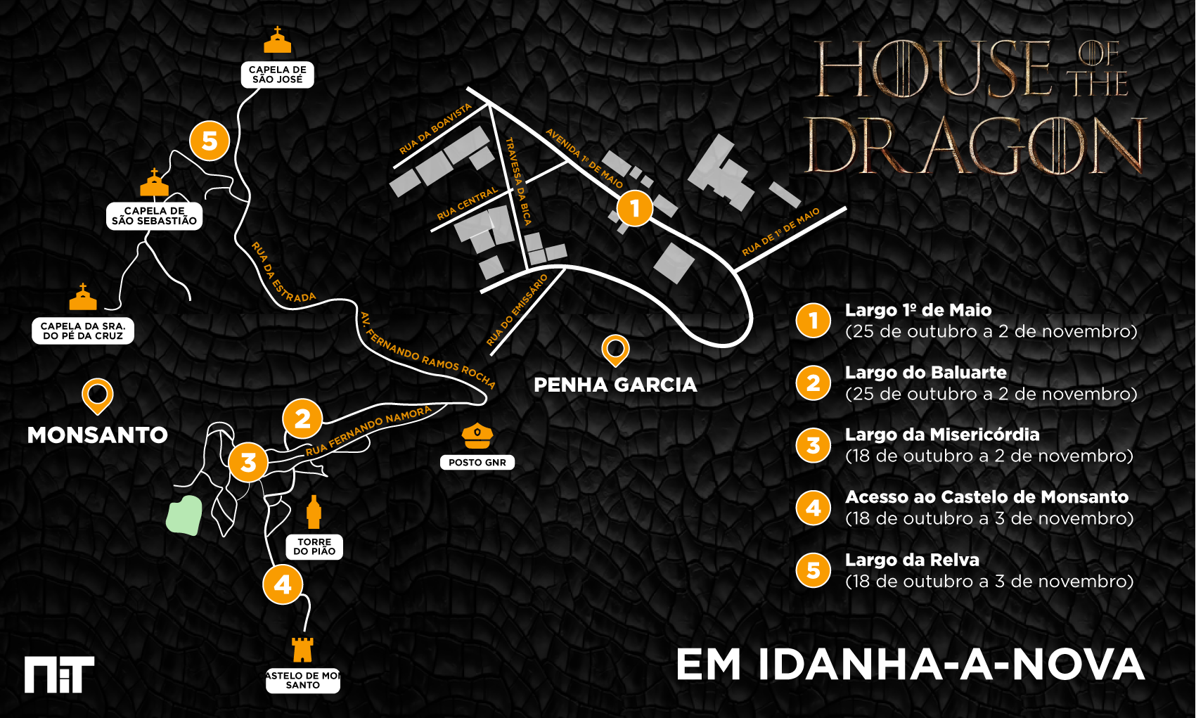 House of the Dragon”, filmada em Monsanto, premiada nos Globos de