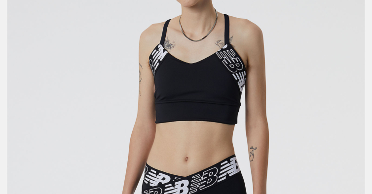 New balance Relentless Crop Sports Top