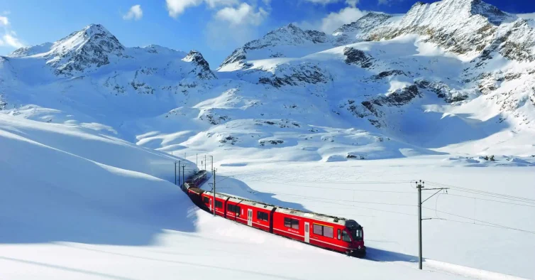 A viagem de comboio pelos Alpes suíços que todos têm de fazer uma vez na vida