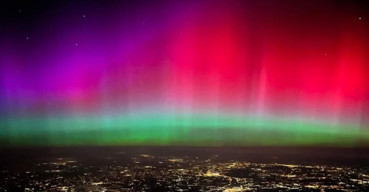 Pilotos da TAP filmam aurora boreal em voo até Lisboa - Renascença