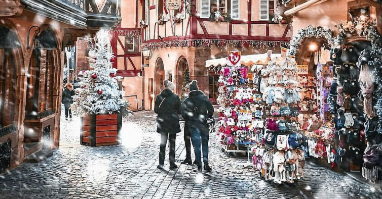 A cidade que inspirou “A Bela e o Monstro” é um verdadeiro paraíso de Natal