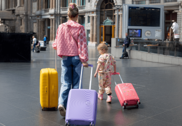 A mala de viagem matchy-matchy para os mini aventureiros mais cool